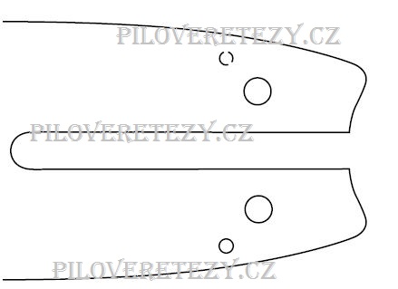 Combo lišta 140SXEA074 + 2x řetěz 91VXL50E