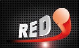 Vyžínací struna kruhová RED 1,3 mm x 15 m