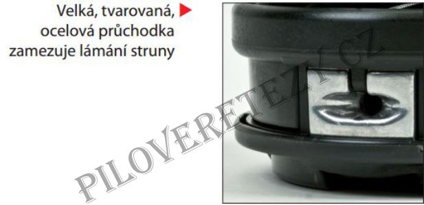 Poloautomatická strunová hlava do 33cc